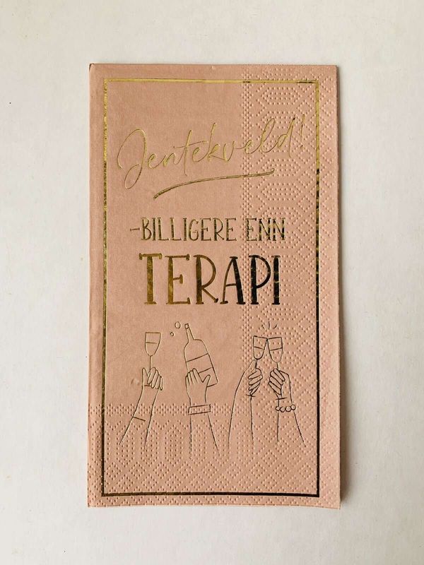 Trend Design SERVIETTER Jentekveld- Billigere enn terapi
