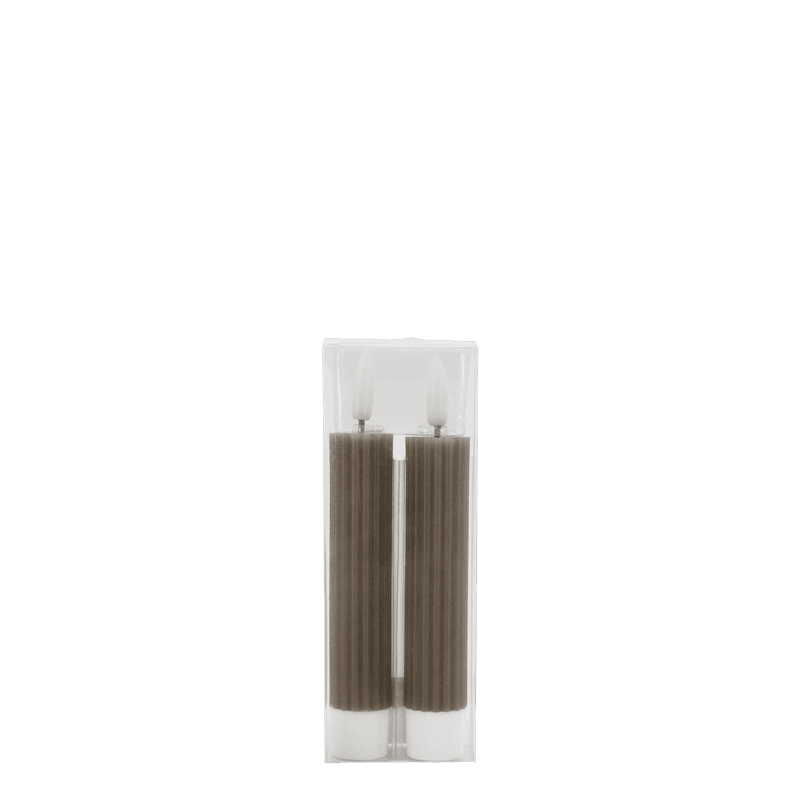 Chic Antique BEDELYS m/riller LED Latte 2pk