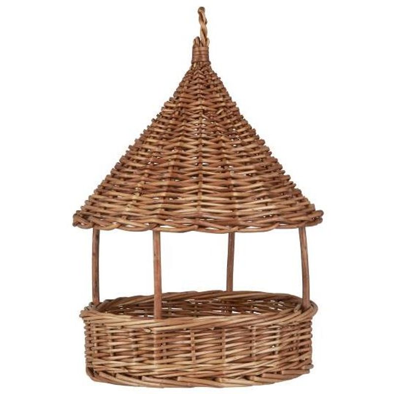 IB Laursen FUGLEHUS flettet kurv H35/Ø23 cm