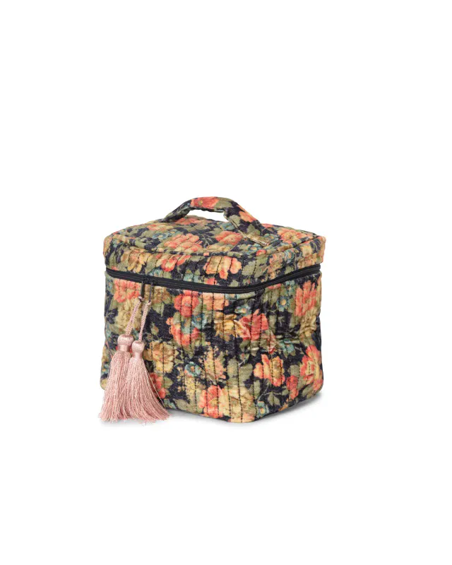 byTiMo BEAUTY BAG Velvet - Night garden