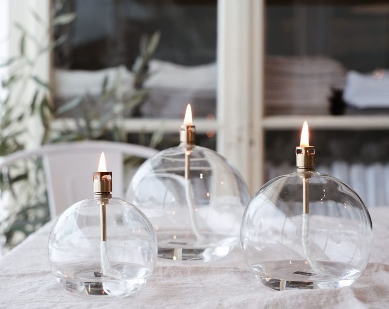 Peri Living OLJELAMPE Round - Brass Large