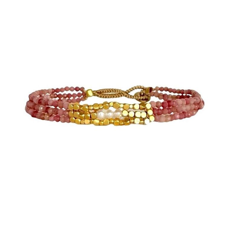 Ibu Jewels ARMBÅND Lulu Lily/Pink