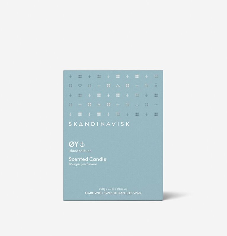 Skandinavisk DUFTLYS Øy 200g 
