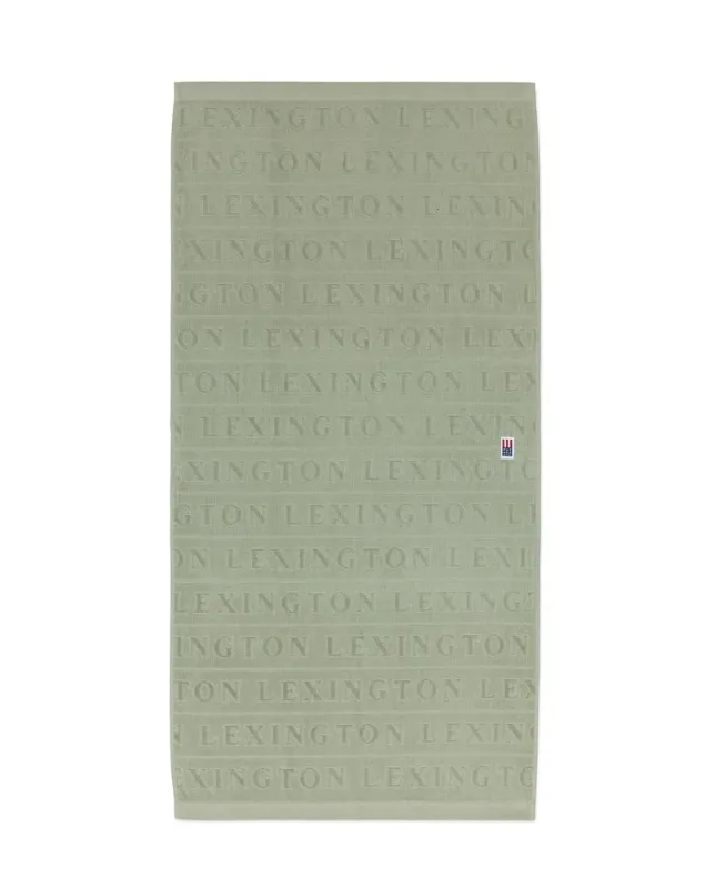 Lexington JACQUARD-HÅNDKLE Vintage Green 70x130cm