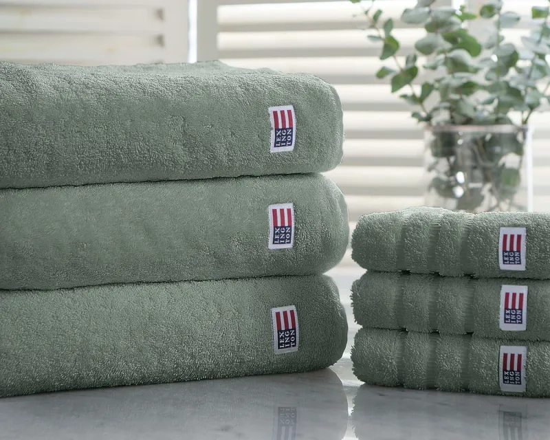 Lexington BADEHÅNDKLE Vintage Green 100x150