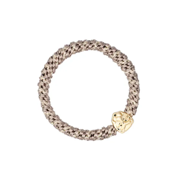 Hovedbilde Dark FAT HAIR TIE WARM TAUPE ...