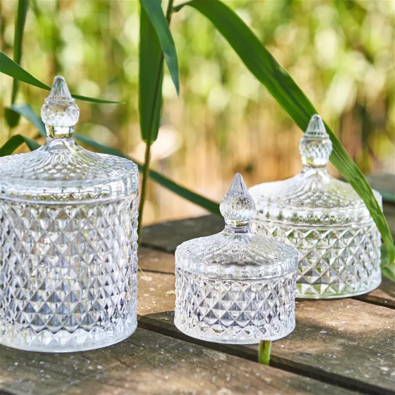 Speedtsberg GLASSKRUKKE m/ spir Klar 11 cm