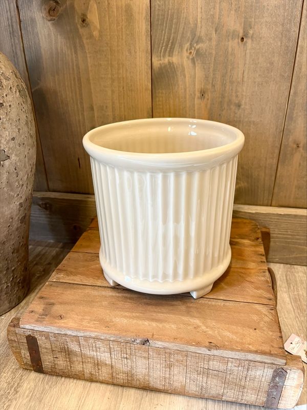Bruka Design BLOMSTERPOTTE Signe Beige 17x16,5