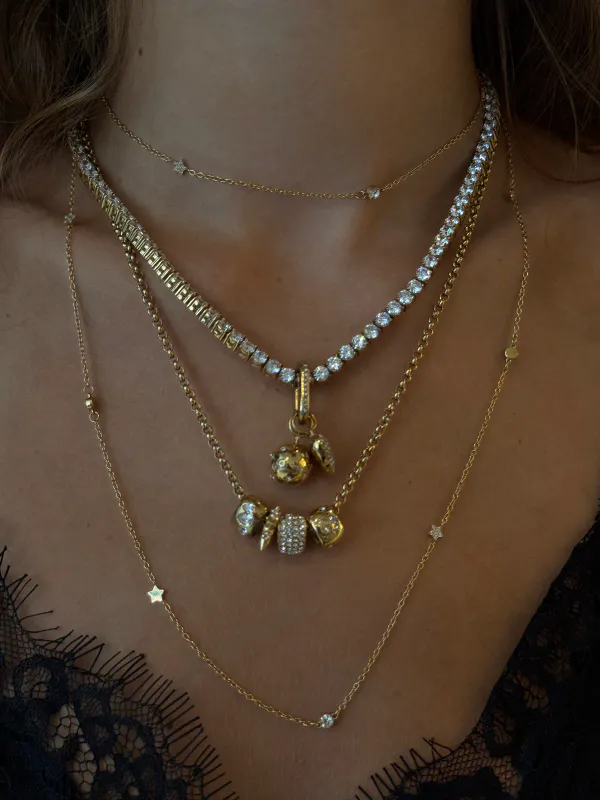 Dark ROLO CHAIN 45 CM