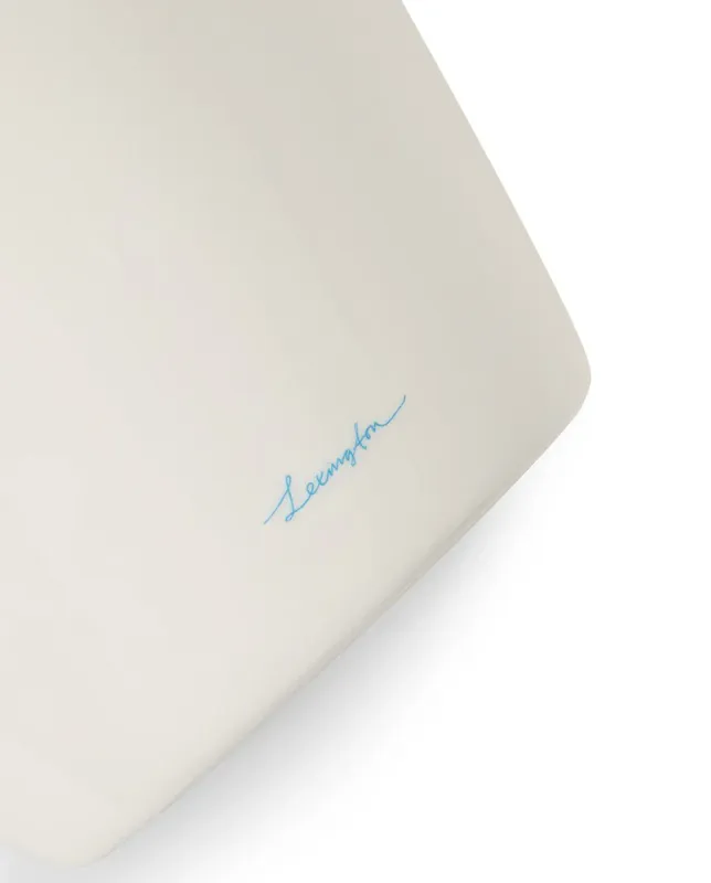 Lexington VASE Bølget Hvit