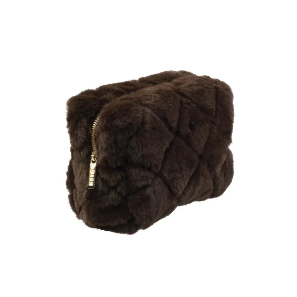 Hovedbilde Dark FAUX FUR QUILTED MAKE-UP ...