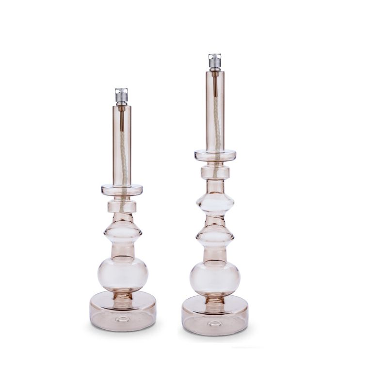 Peri Living OLJELAMPE L Candleholder Champagne