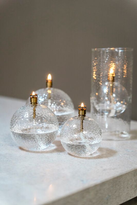 Peri Living OLJELAMPE Hammered Small