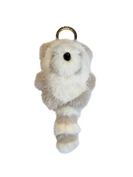 Hovedbilde Dark RACCOON BAG CHARM SAND ...